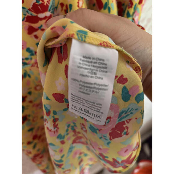 NWOT J.Crew Floral Wrap Dress - Size 00 - Picture 7 of 7